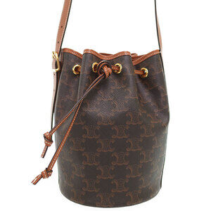 Celine Triomphe Drawstring Bag Shoulder